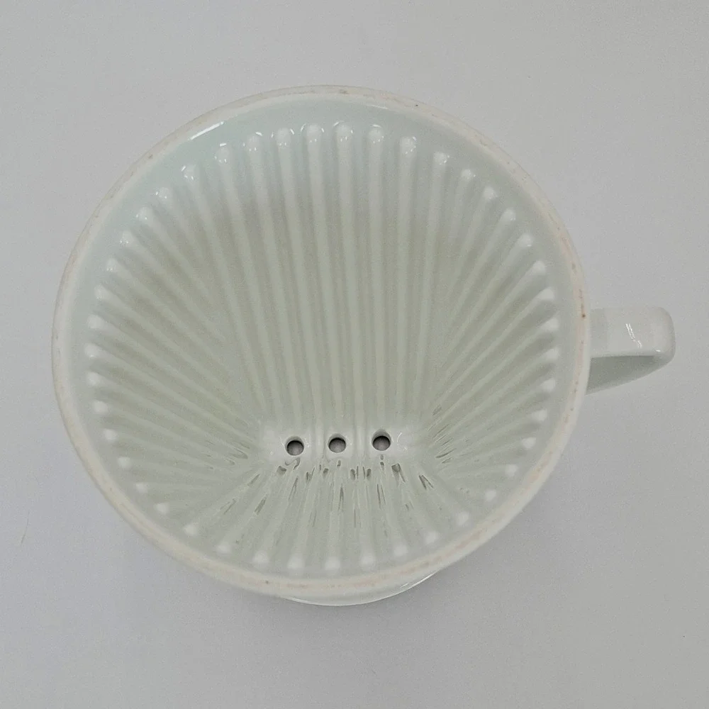 Vintage Melitta 103 Large Porcelain Coffee Dripper 3 Hole Pour Over Germany